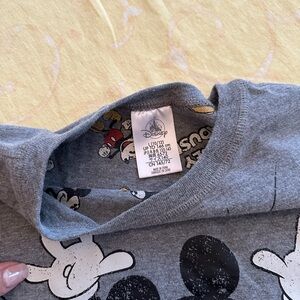 Reversible Mickey Mouse shirt from the Disney store